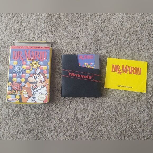 Dr. Mario for Nintendo NES COMPLETE PRE-OWNED WITH BOX & MANUAL - Picture 3 of 4